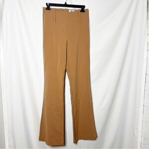 NEW with tags Tiger Mist Tan Pinstripe Flare Pants